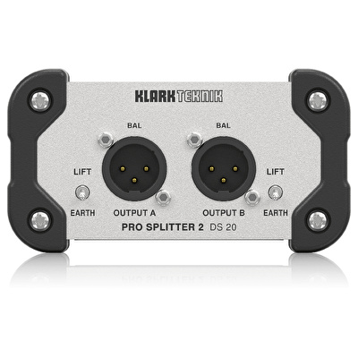 KLARK TEKNIK DS 20 Pasif 1-Giriş/2-Çıkış Sinyal Splitter
